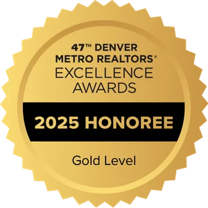 Denver Metro Association of REALTORS Excellence Award — Gold Level, 2025
